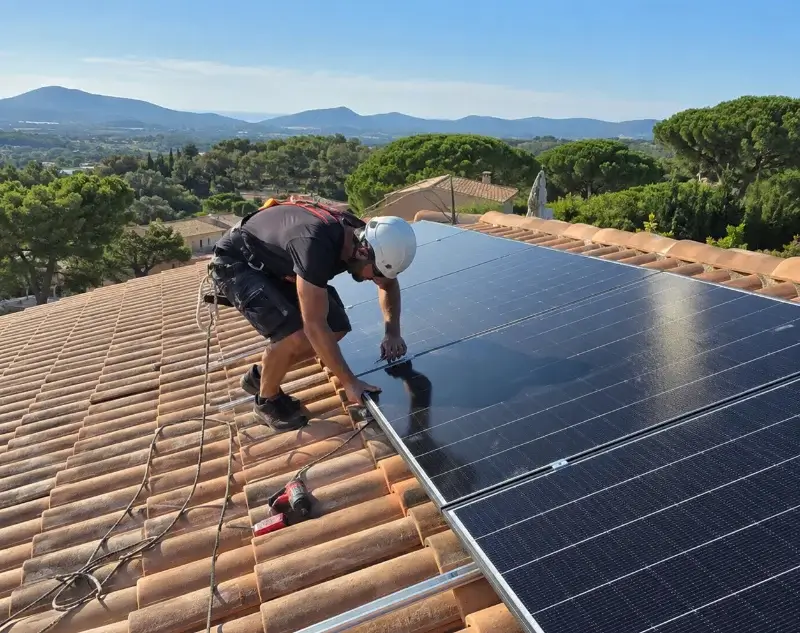 Installateur panneaux solaires Carnoux-en-Provence — pose photovoltaïque sur toiture